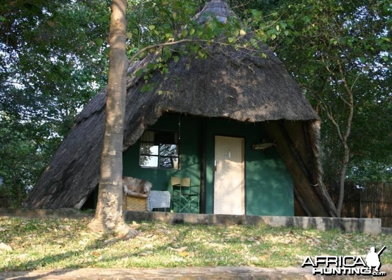 Our Chalet at Camp in Zimbabwe