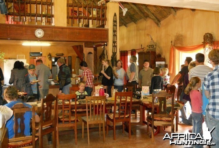 Dining Room full of hungry people