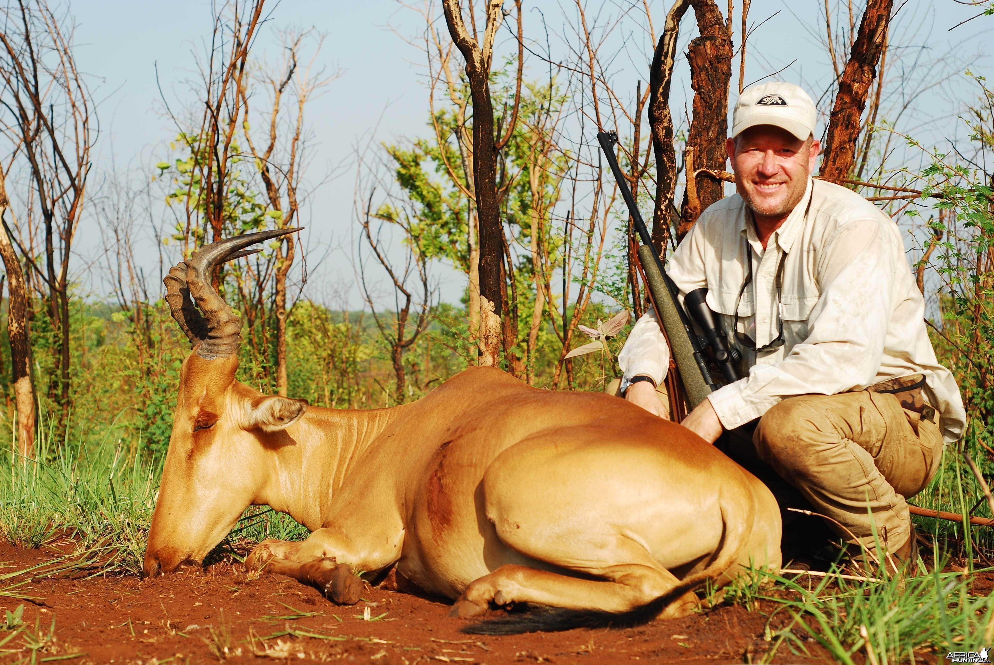 Hartebeest hunted in CAR with CAWA