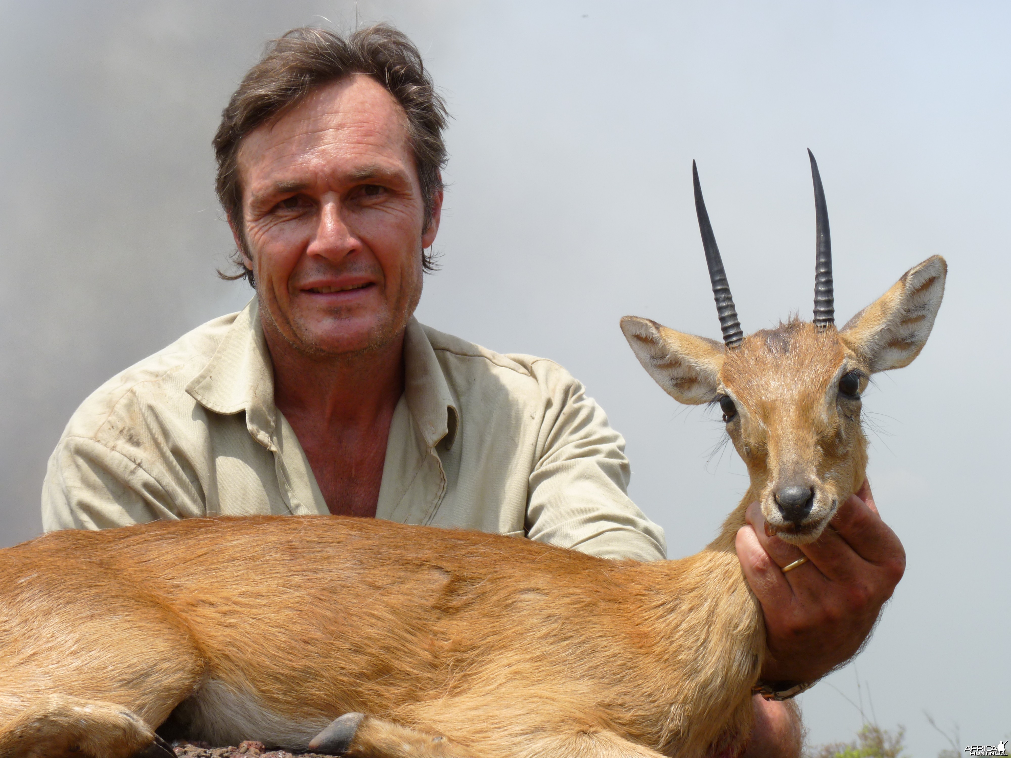 Oribi hunted in CAR with Central African Wildlife Adventures