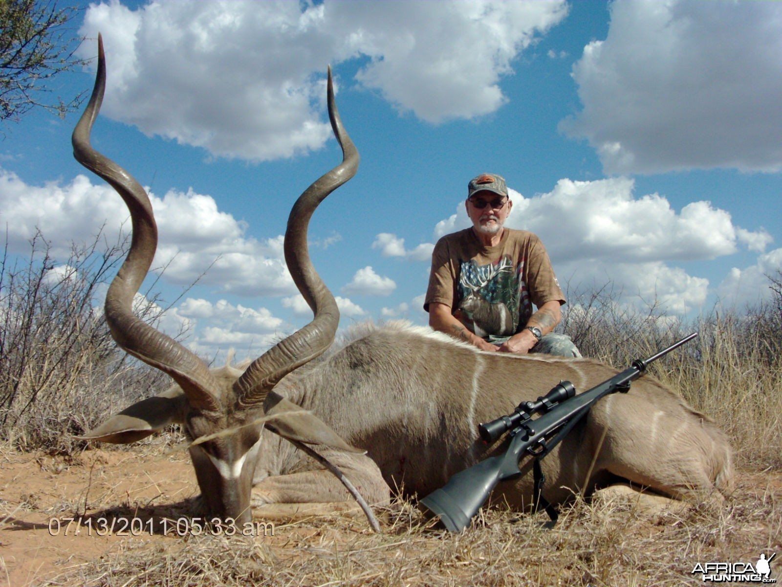 Kudu hunted with Cruiser Safaris