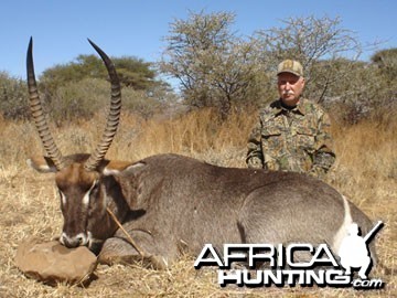 Hunting Waterbuck