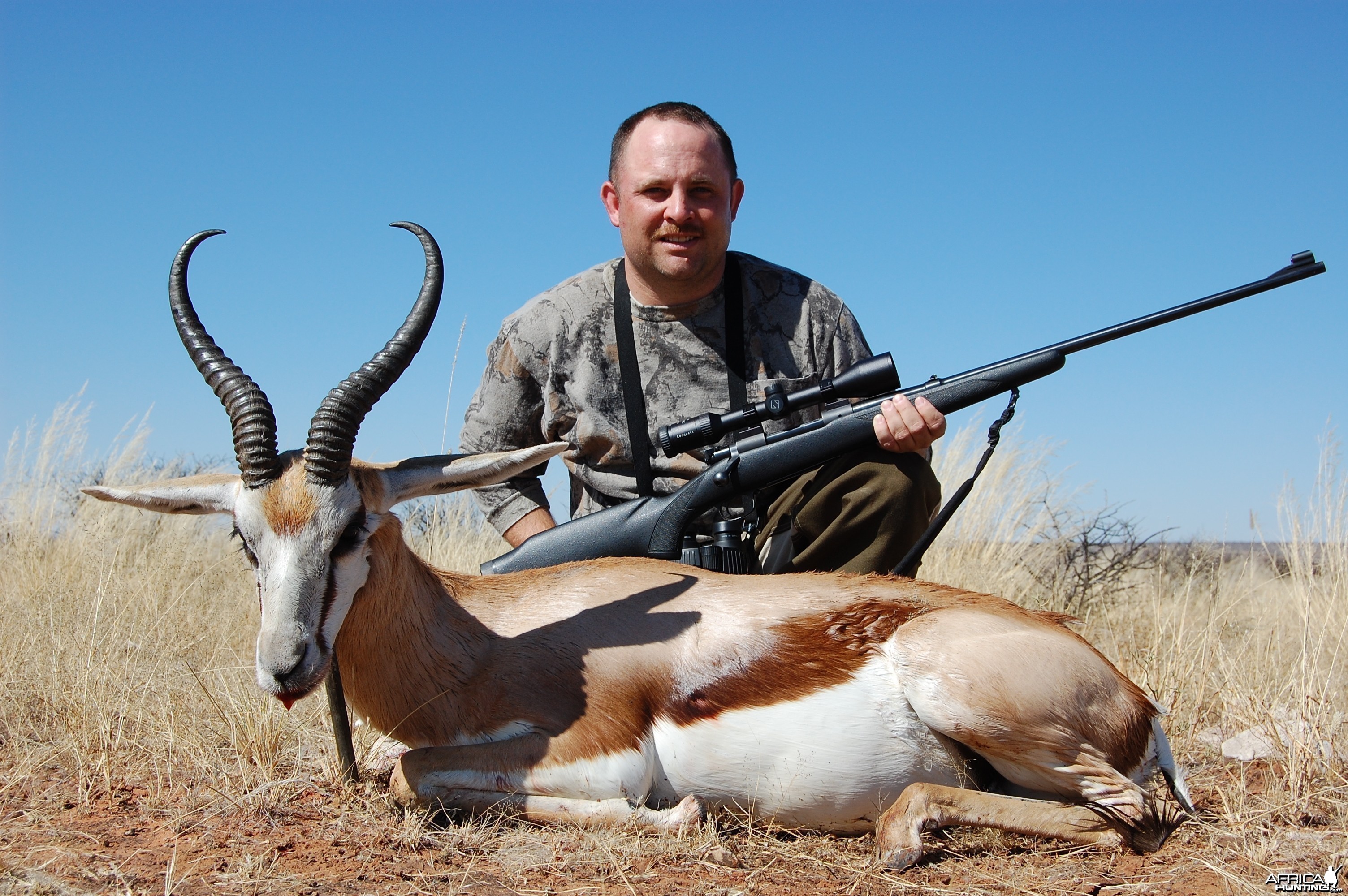 Springbuck with Kowas Hunting Safaris