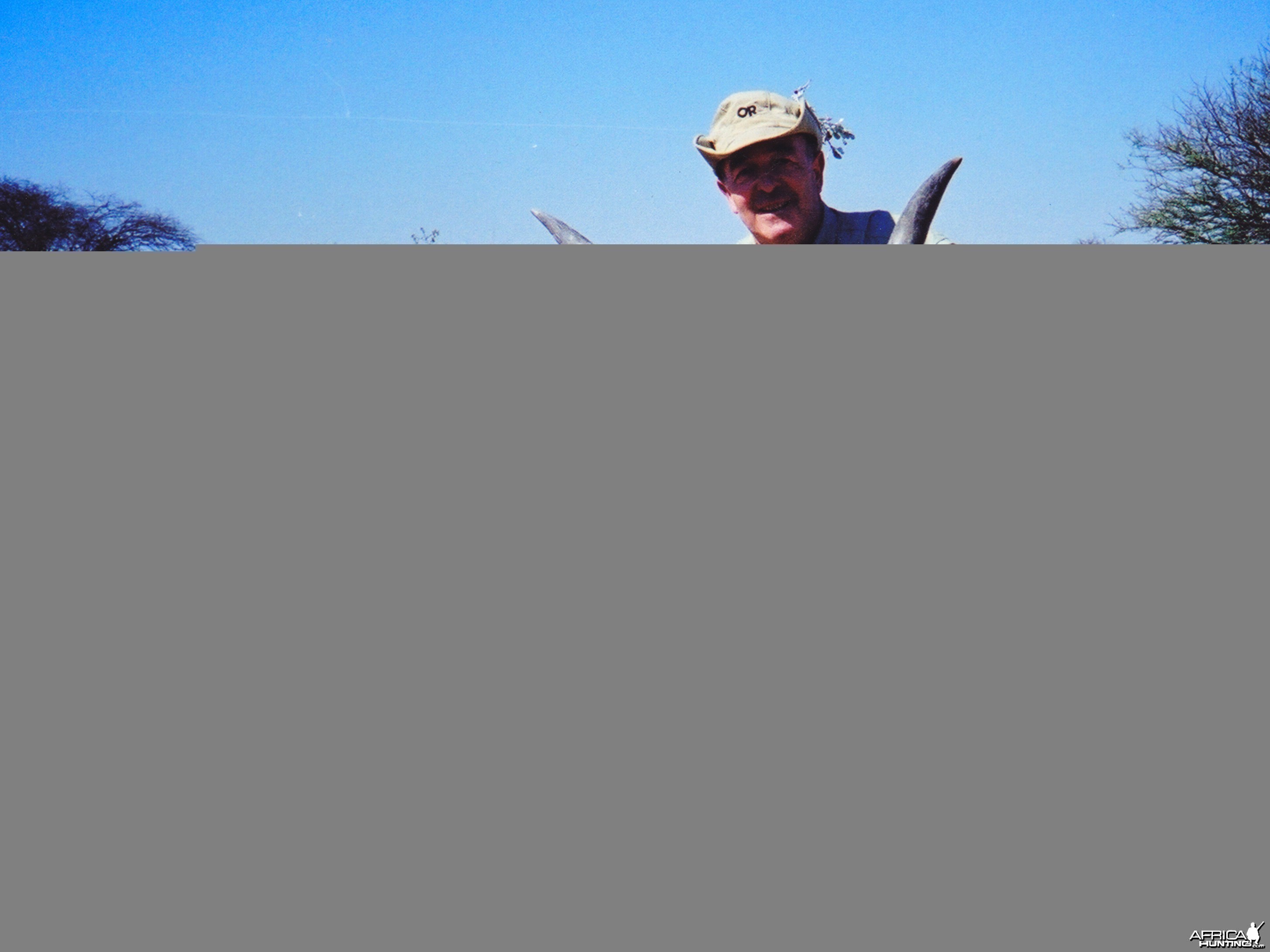 Holstein Hunting Safaris Namibia - Client with a 46&quot; Eland