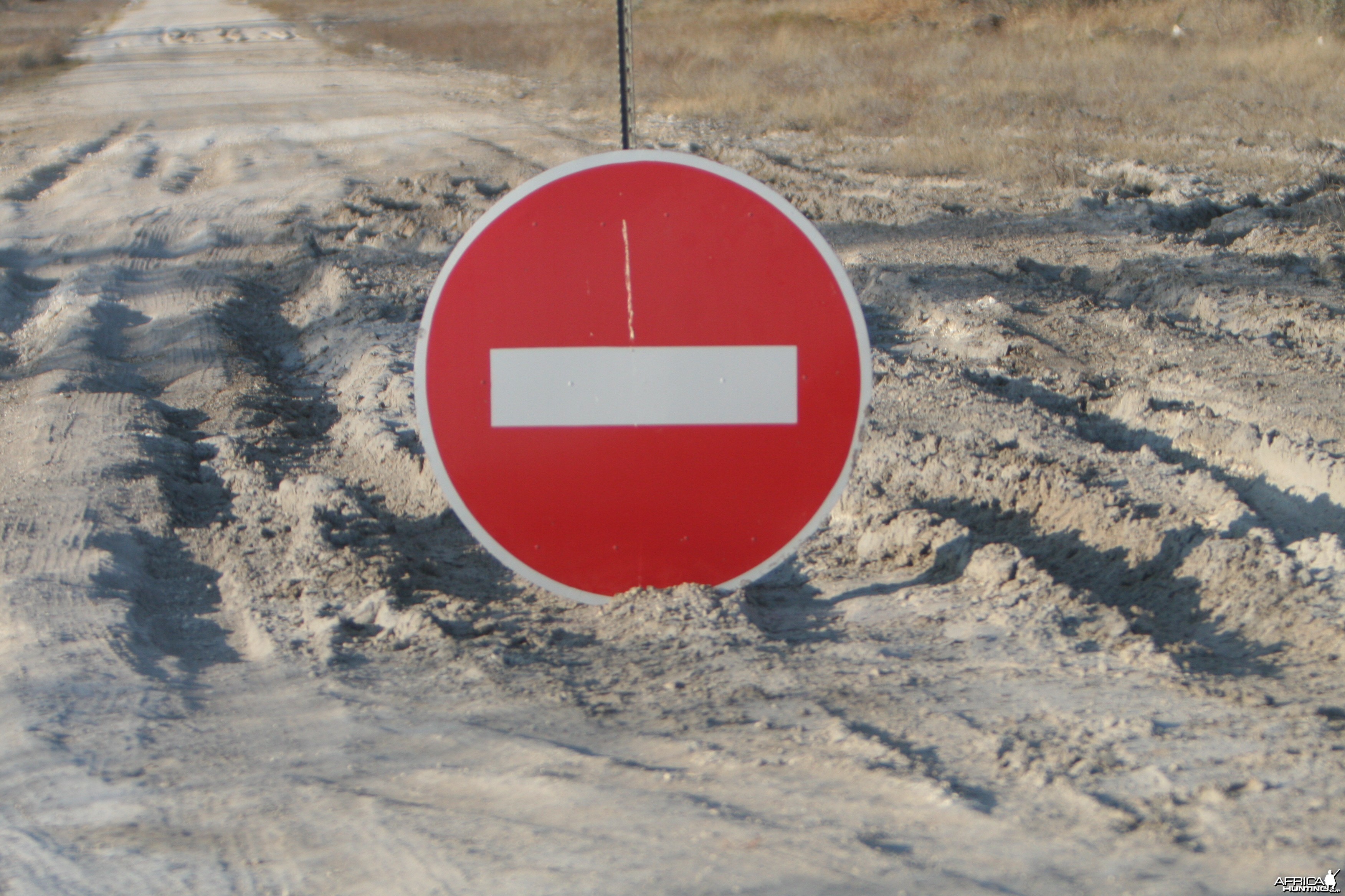 Road Damage from Water (Fontein)