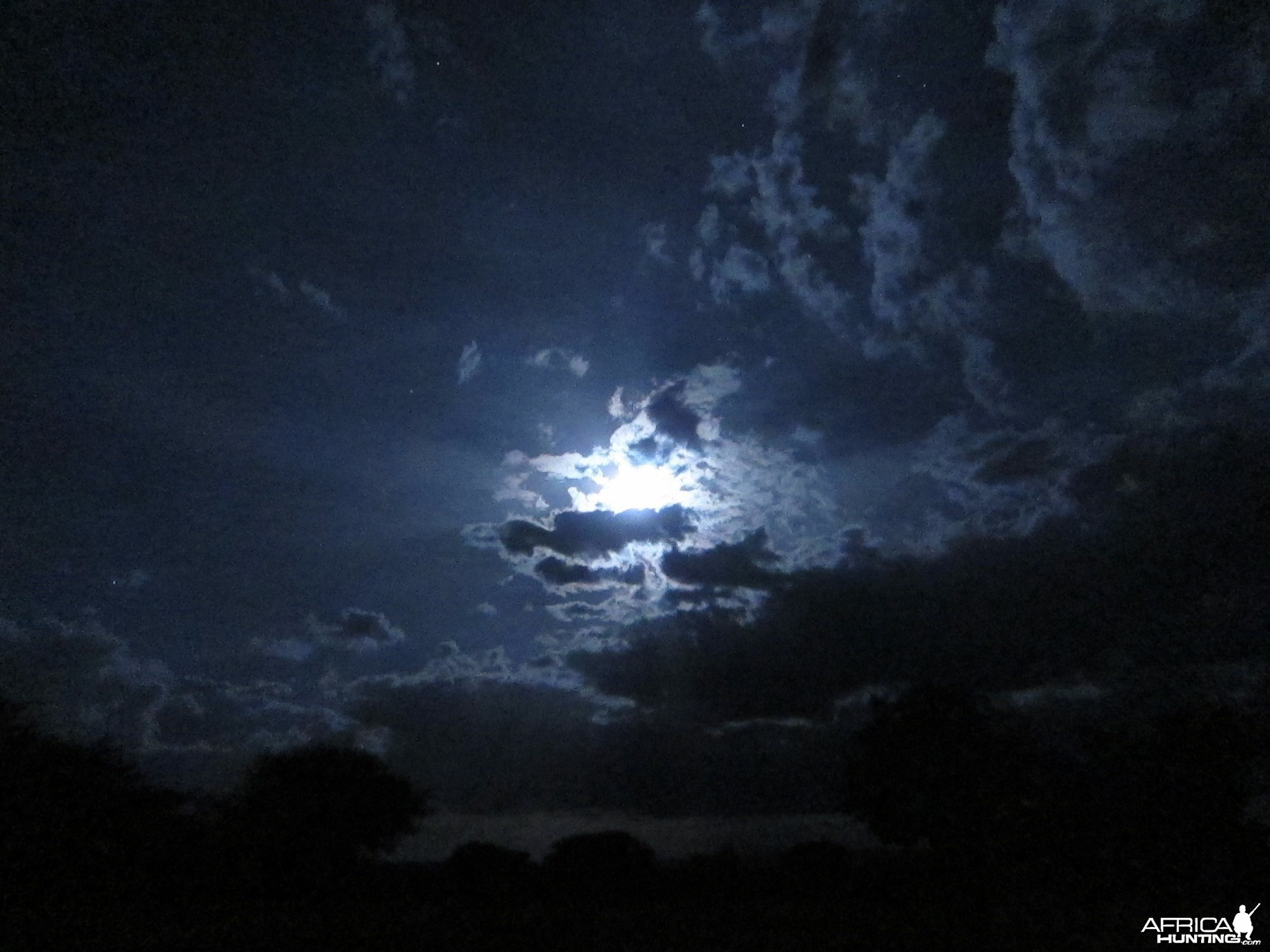 Namibia at night