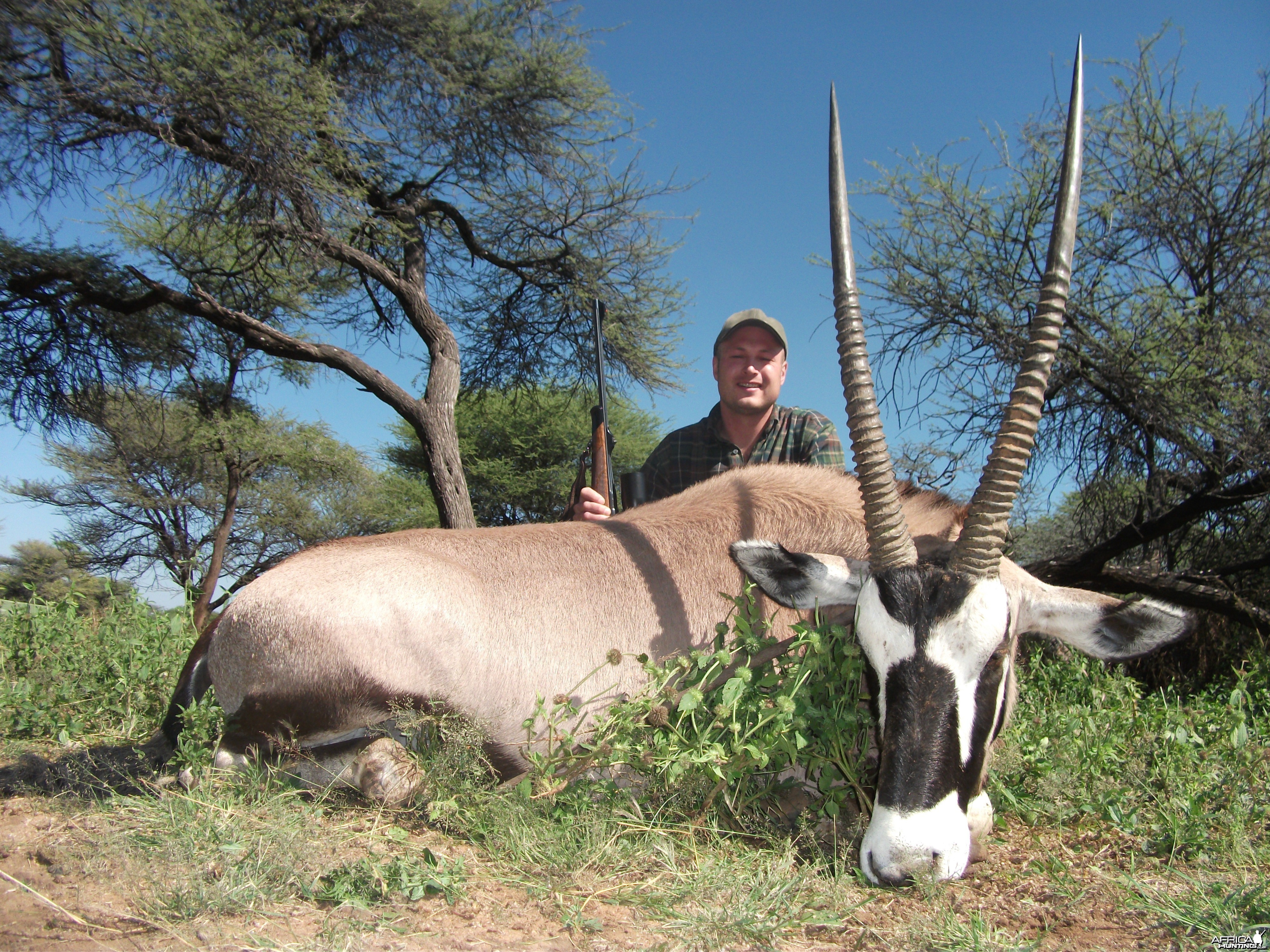 Hunting Gemsbok in Namibia