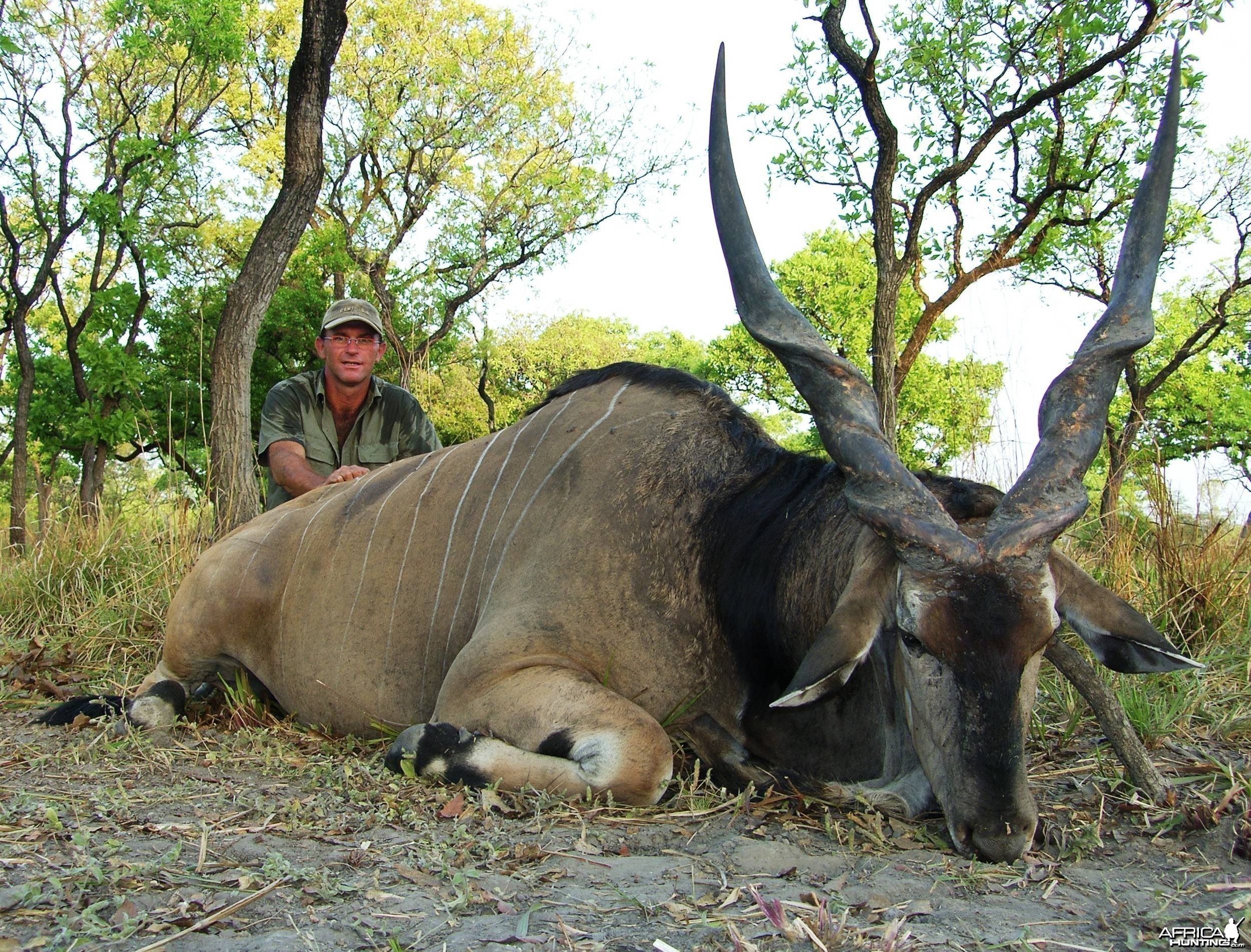 Hunting Giant Eland in CAR