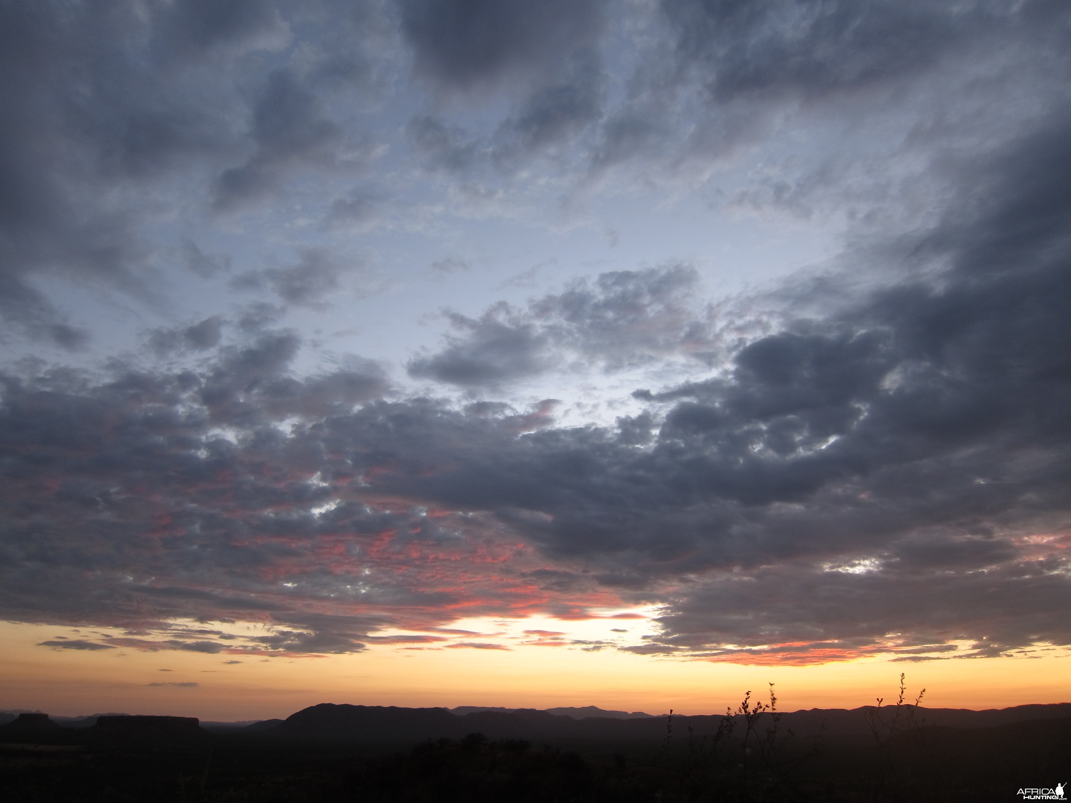 Sunset Damaraland Namibia