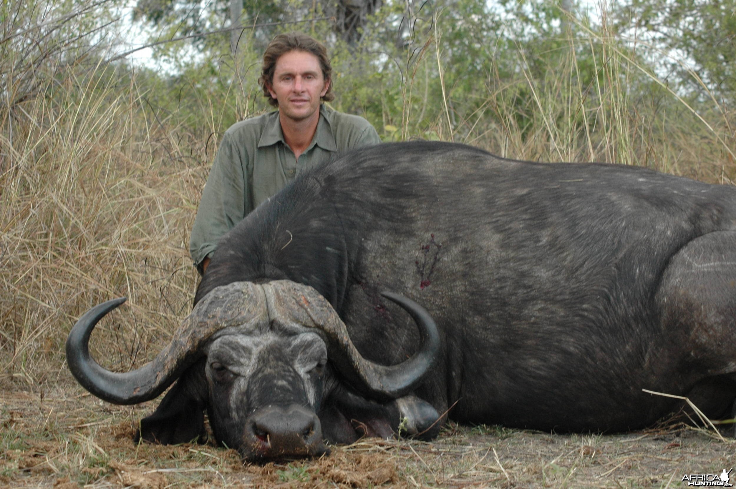 Hunting Buffalo Selous Tanzania