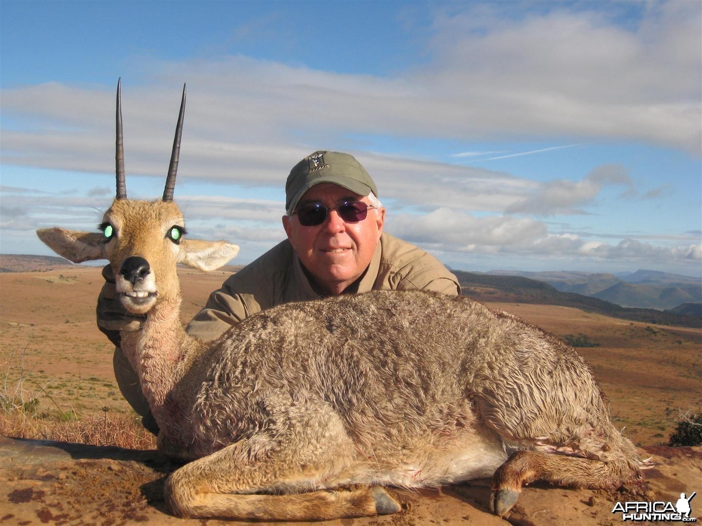 Vaal Rhebok hunted with Andrew Harvey Safaris