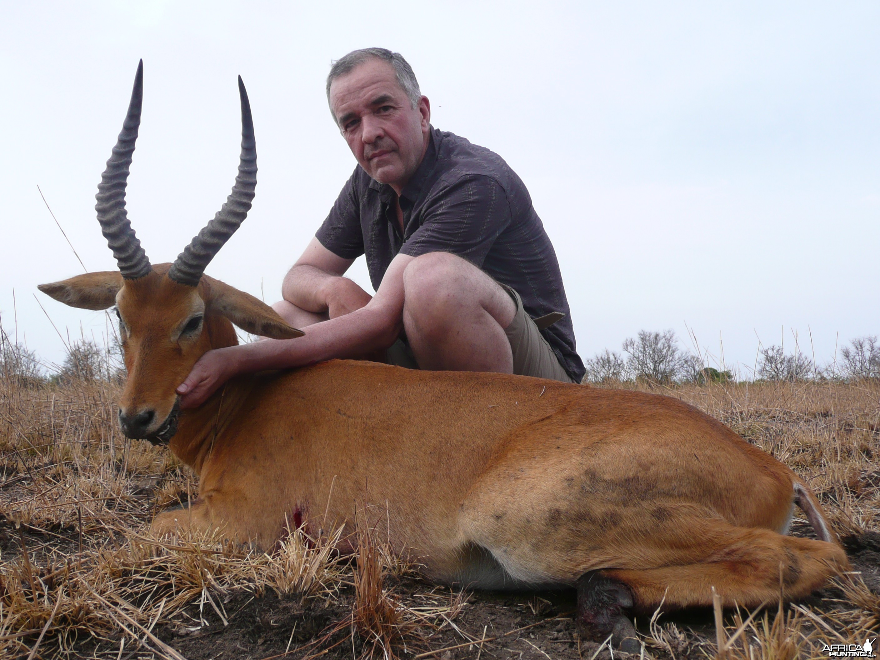 Western/Buffon Kob hunted in Benin with Club Faune