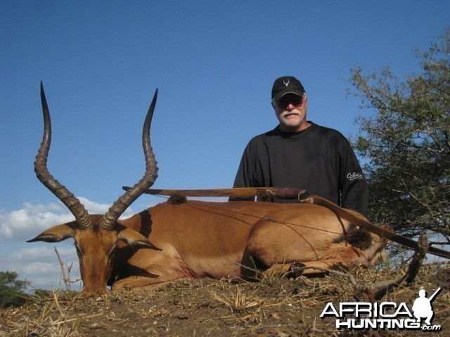 Impala with my Longbow