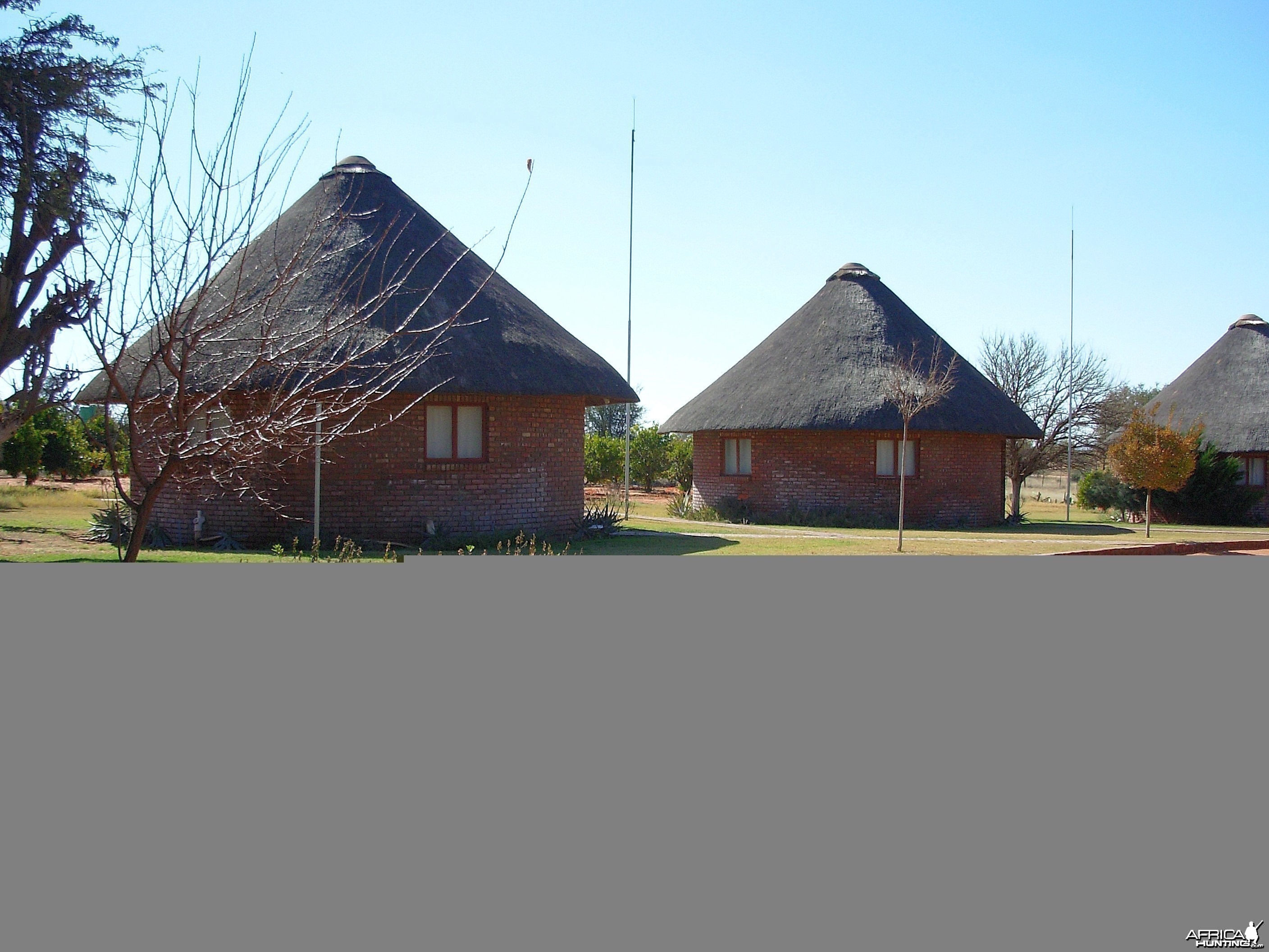 Guest Huts at the Gamagara Game Ranch