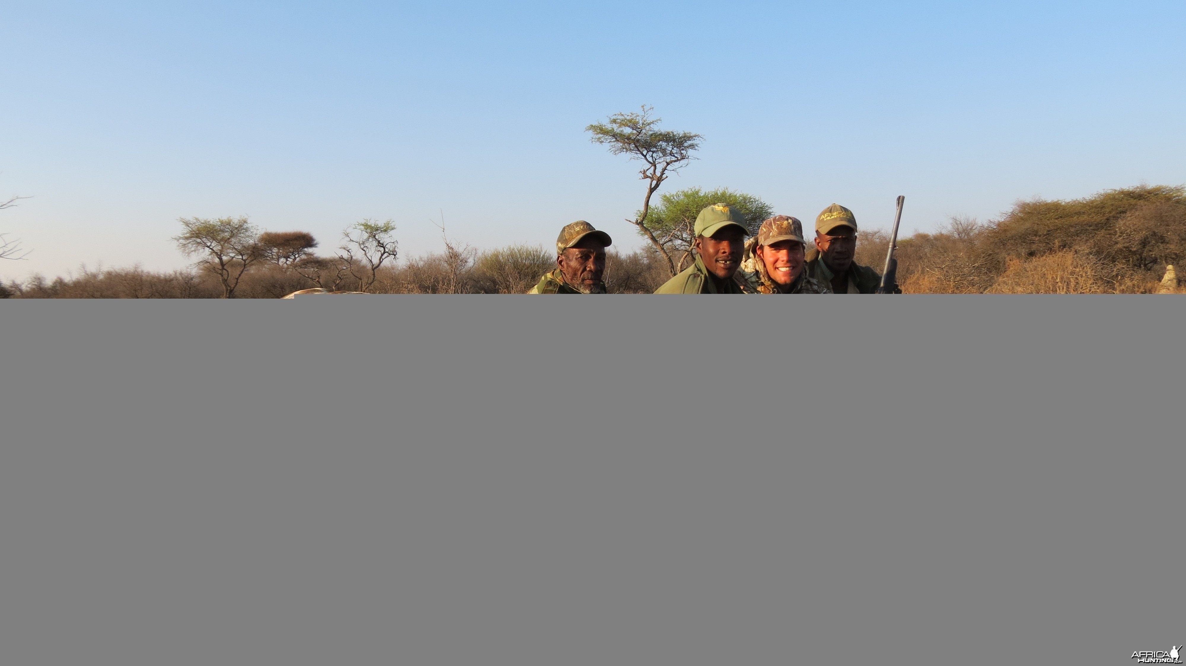 Giraffe hunted with Ozondjahe Hunting Safaris in Namibia