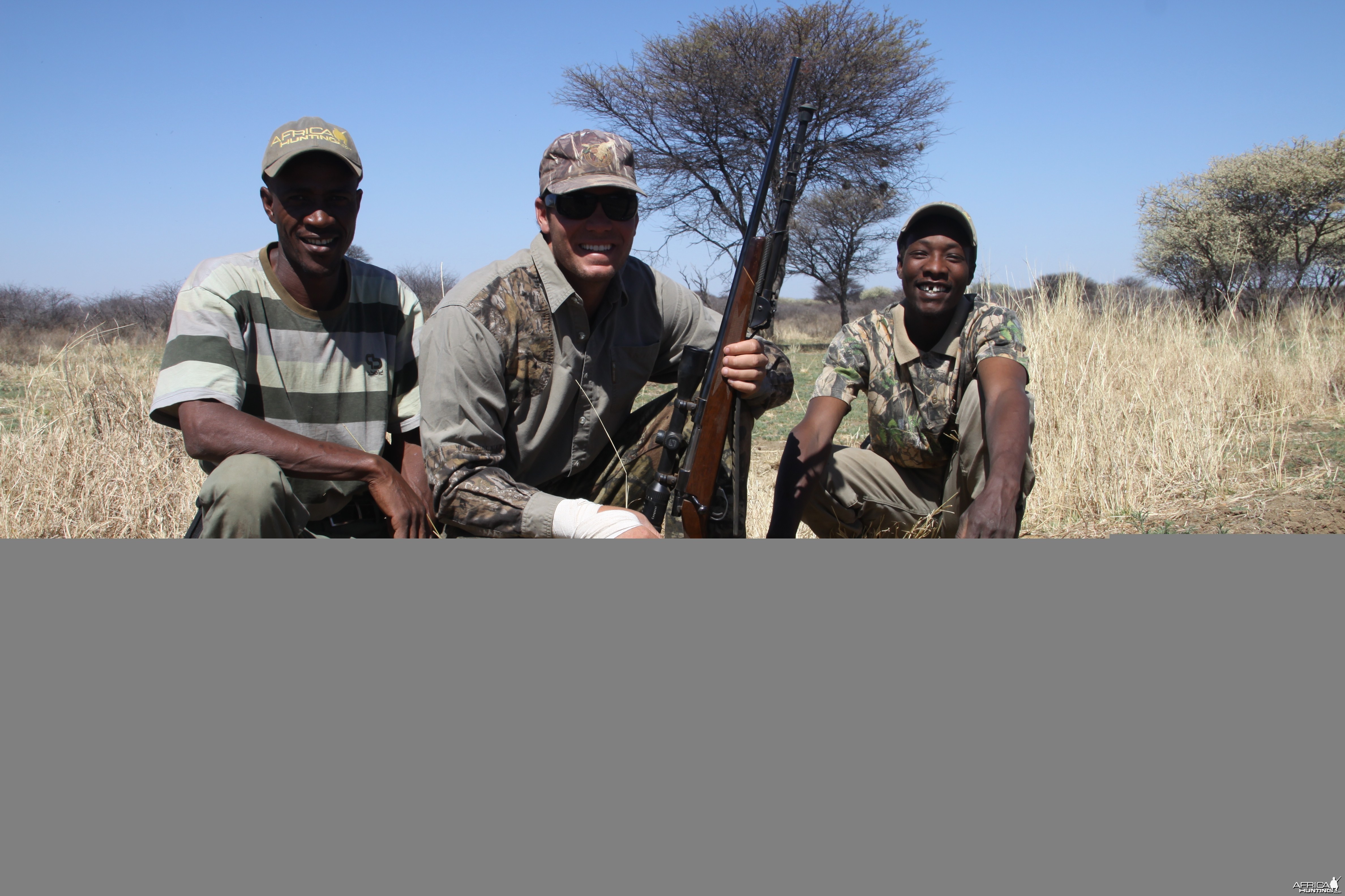 Jackal hunted with Ozondjahe Hunting Safaris in Namibia
