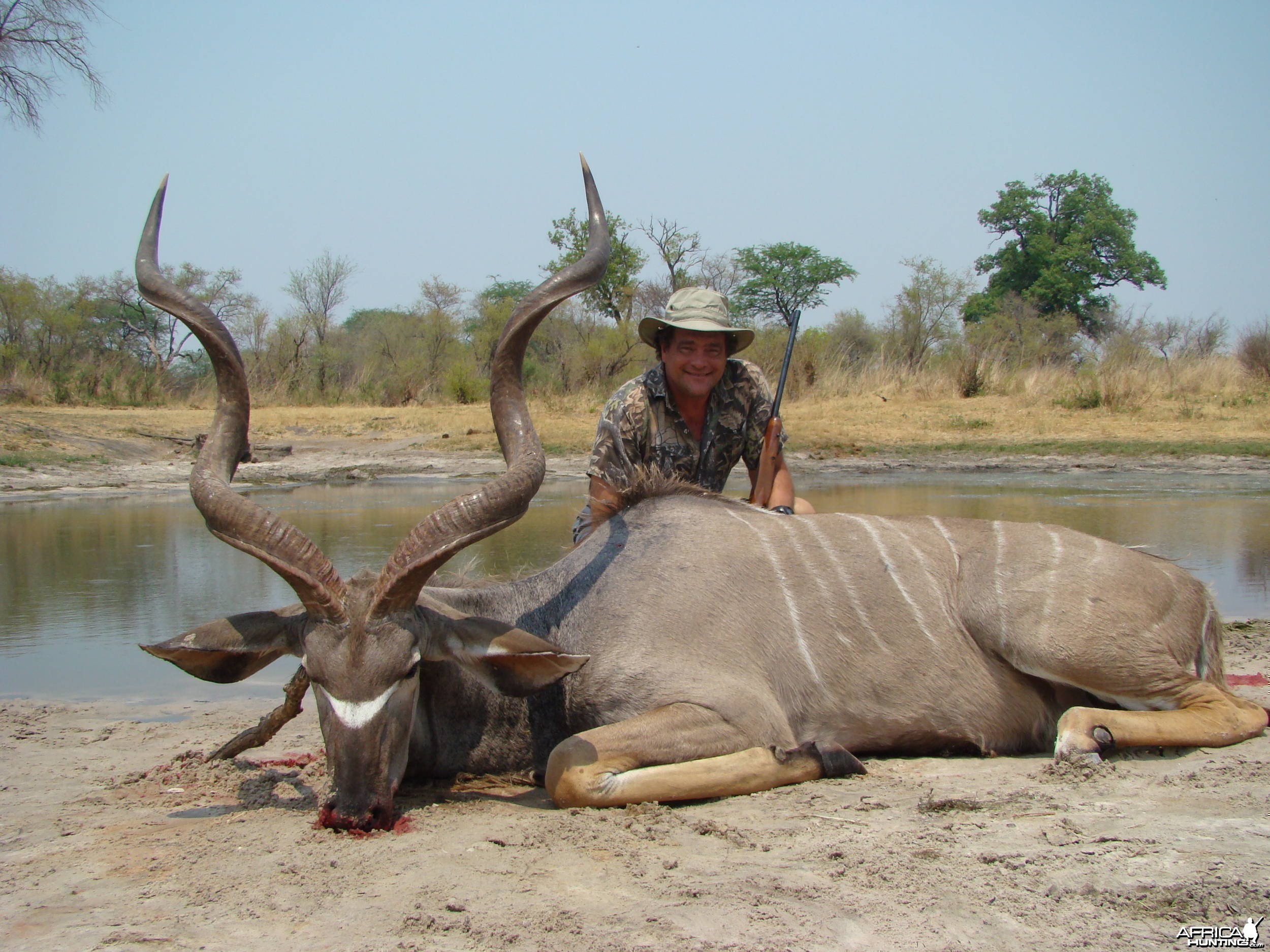 Kudu Shot in Zimbabwe in 2008