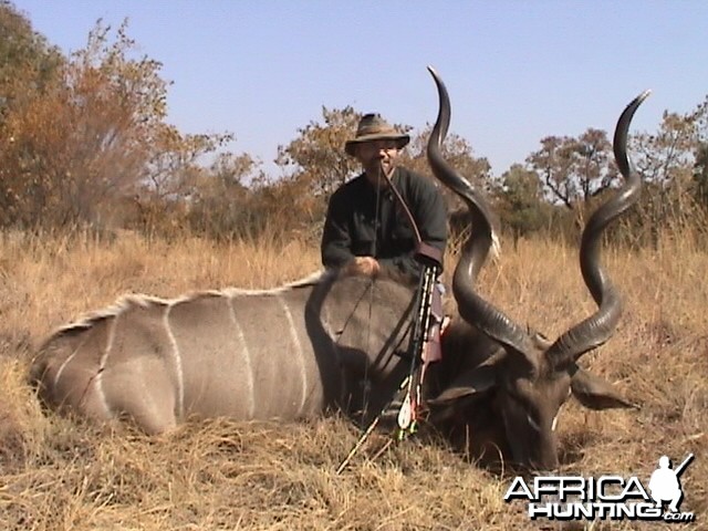 58&quot; Kudu with Stick Bow, took with Warthog Safaris