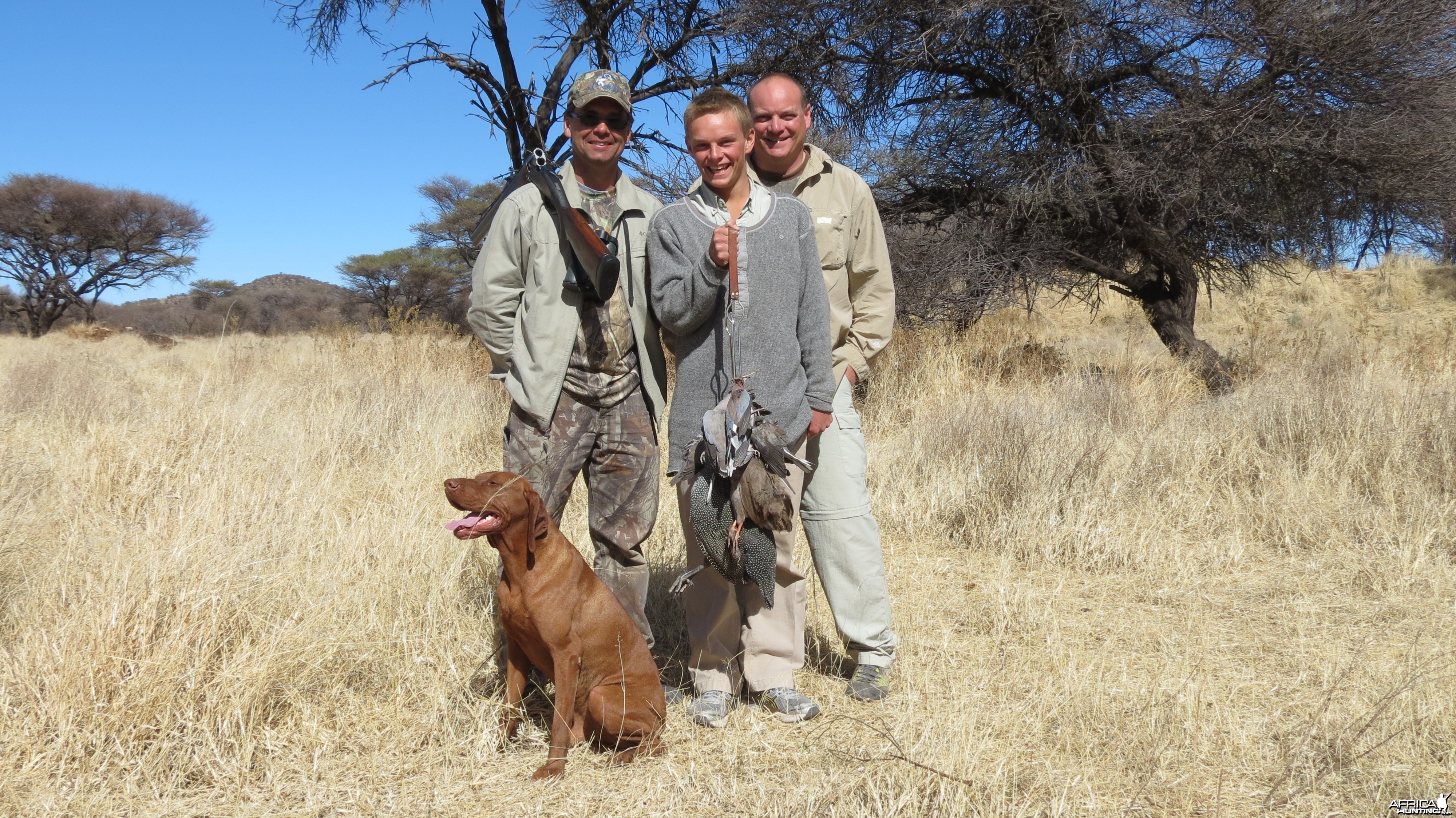 Wingshooting Dove in Namibia