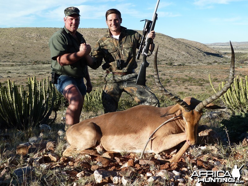 Impala hunted with Wintershoek Johnny Vivier Safaris