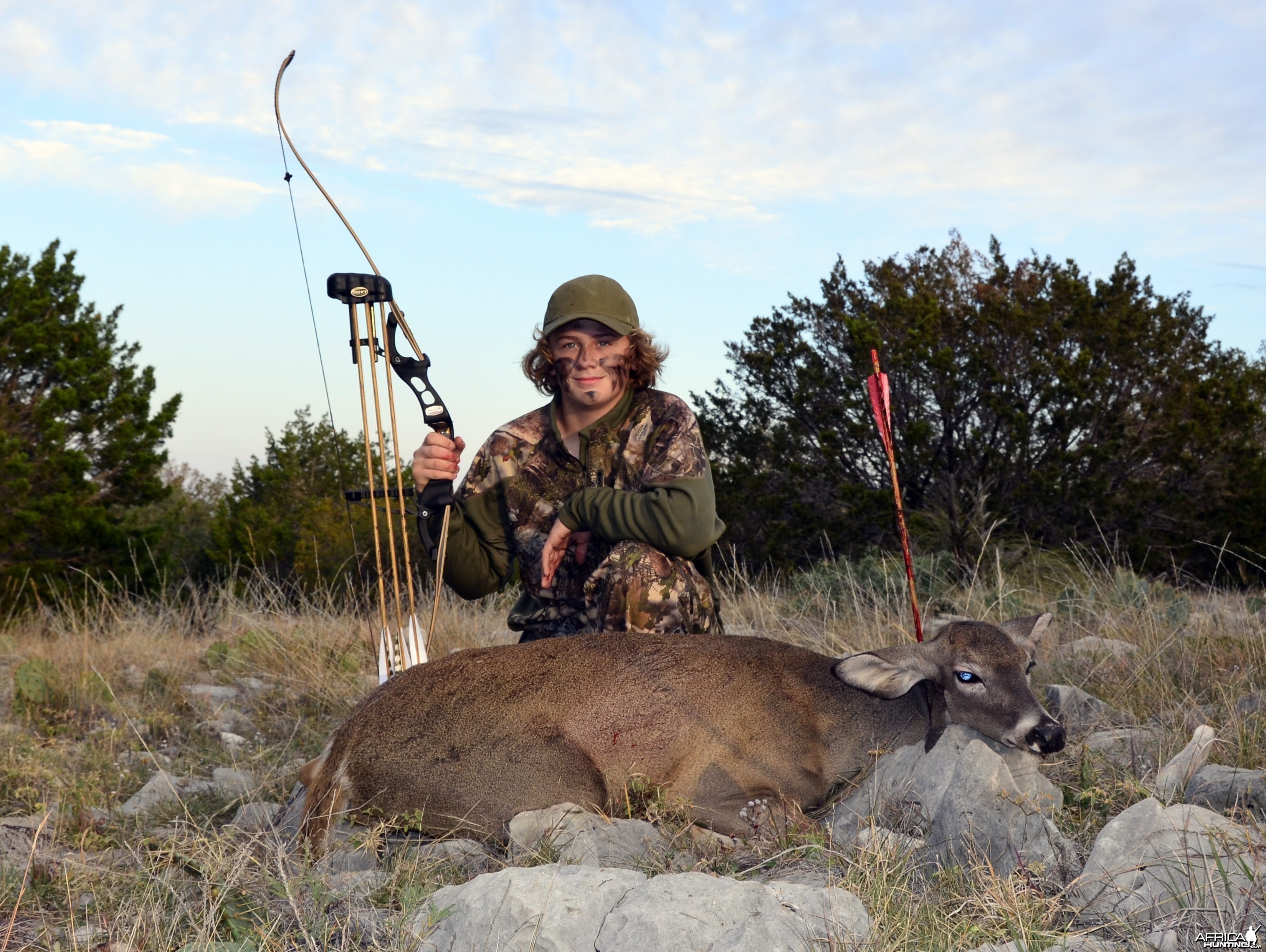 First whitetail with recurve