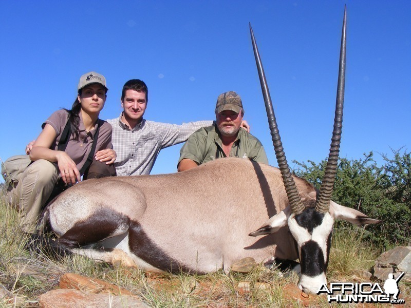 Gemsbok hunt with Wintershoek Johnny Vivier Safaris