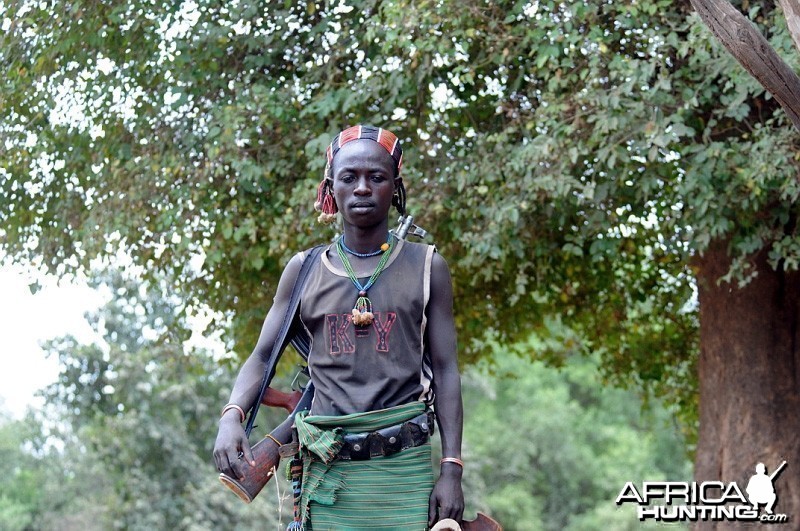 Armed Ethiopian