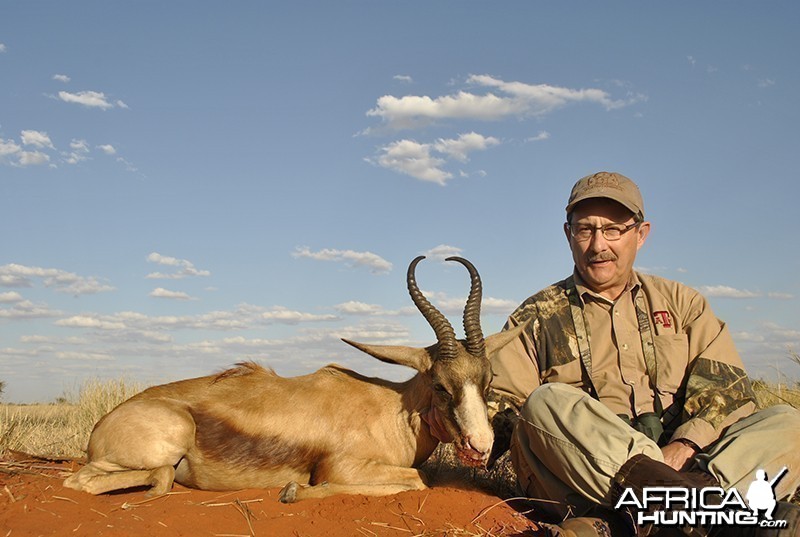 Copper Springbok hunt with Wintershoek Johnny Vivier Safaris