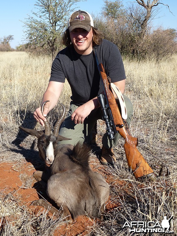 Black Springbok hunt with Wintershoek Johnny Vivier Safaris