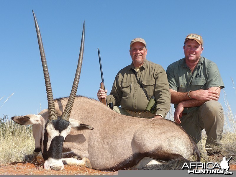 Gemsbok hunt with Wintershoek Johnny Vivier Safaris