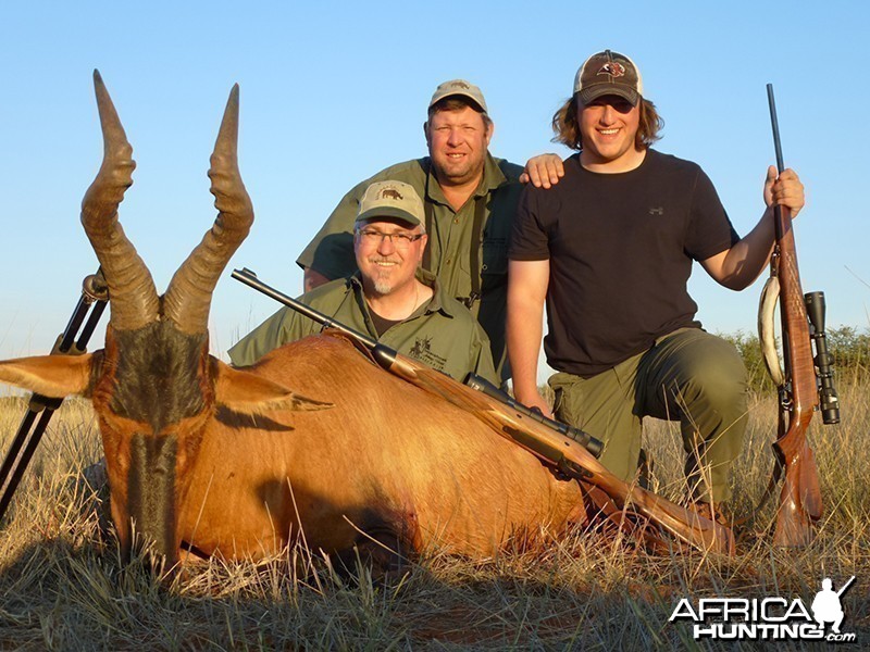 Hartebeest hunt with Wintershoek Johnny Vivier Safaris