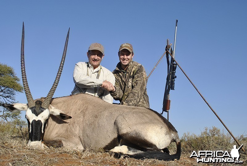 Gemsbok hunt with Wintershoek Johnny Vivier Safaris