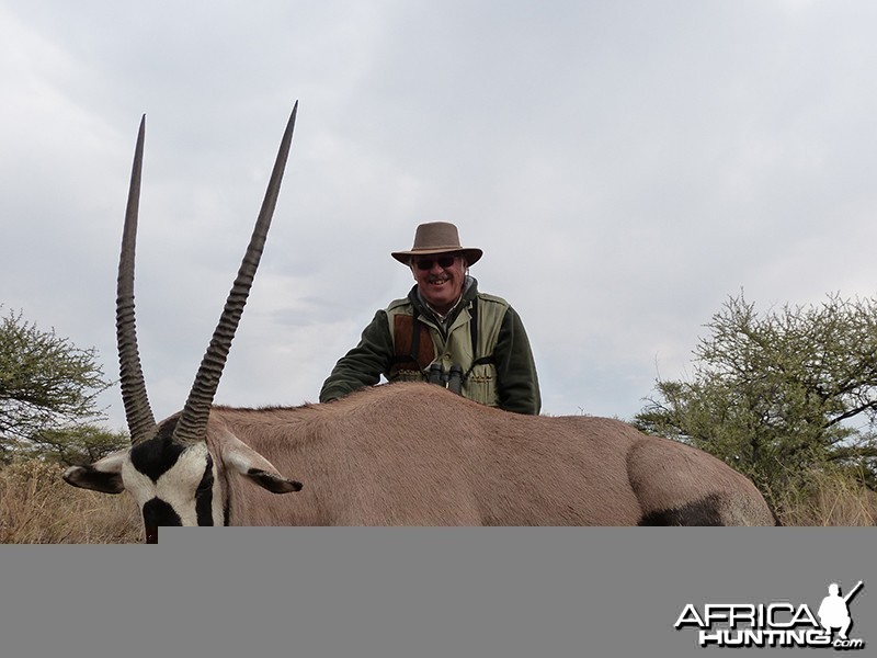 Gemsbok hunt with Wintershoek Johnny Vivier Safaris