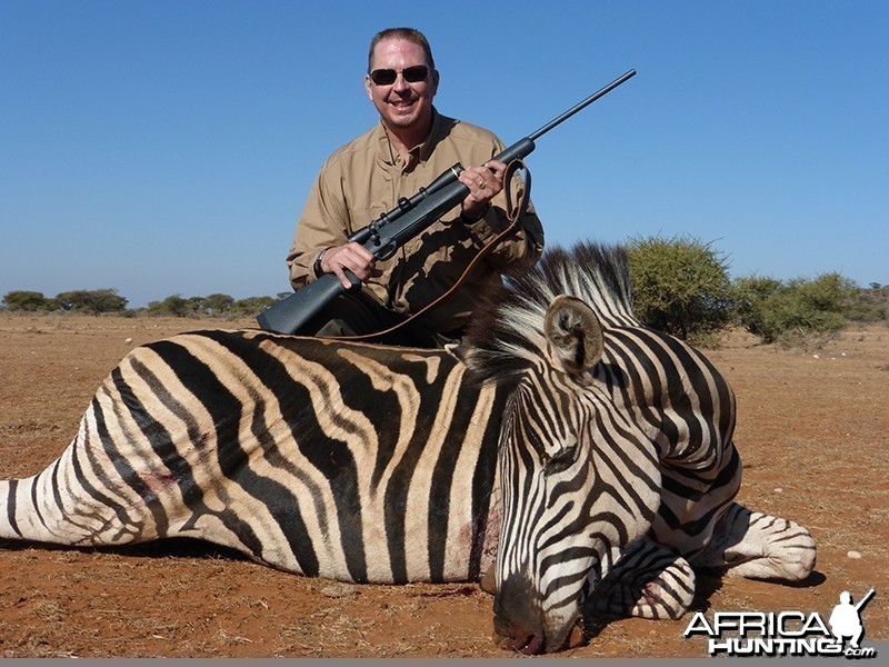 Zebra hunt with Wintershoek Johnny Vivier Safaris