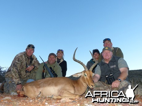 Eland hunt with Wintershoek Johnny Vivier Safaris