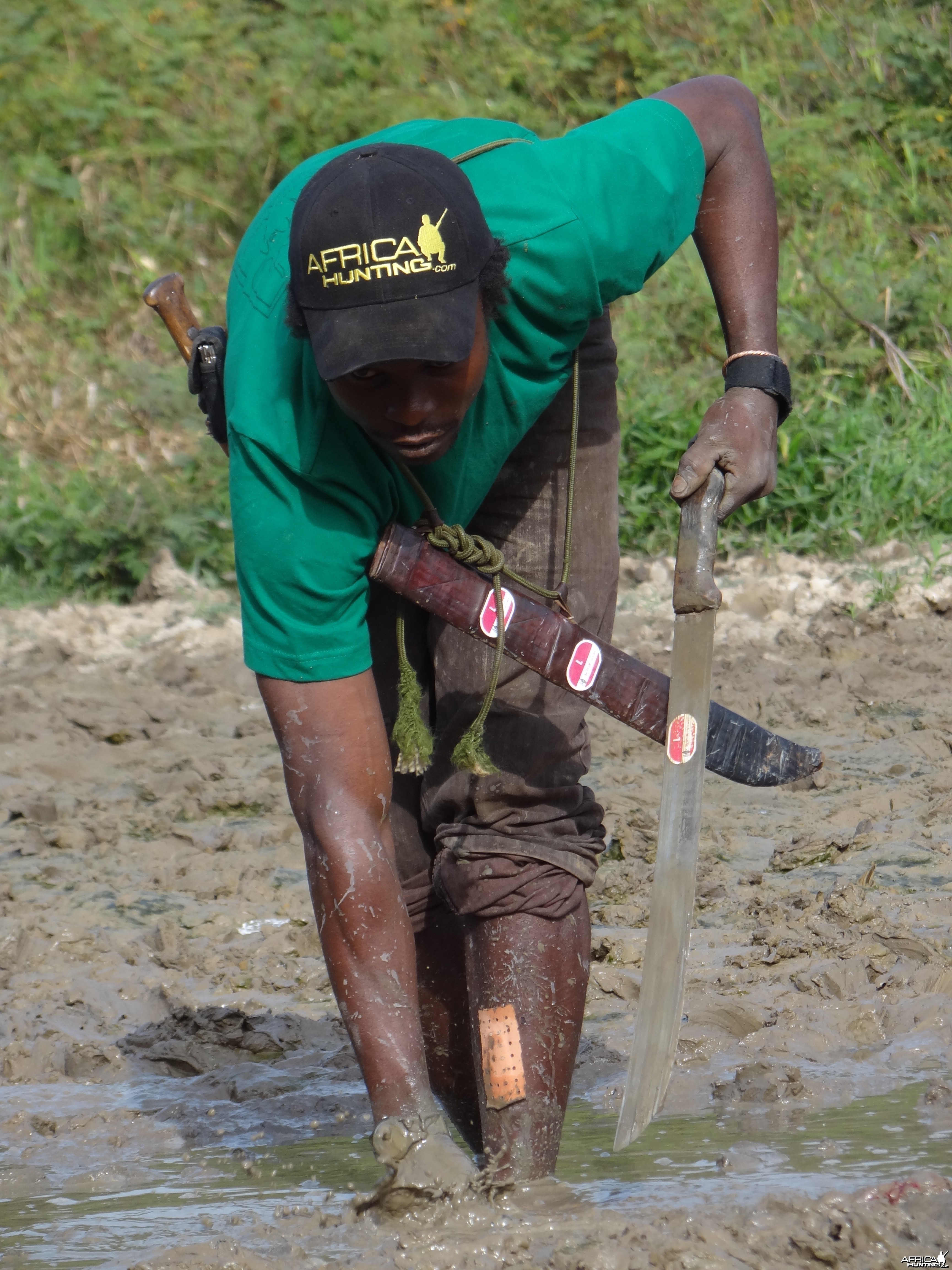 Mud fishing