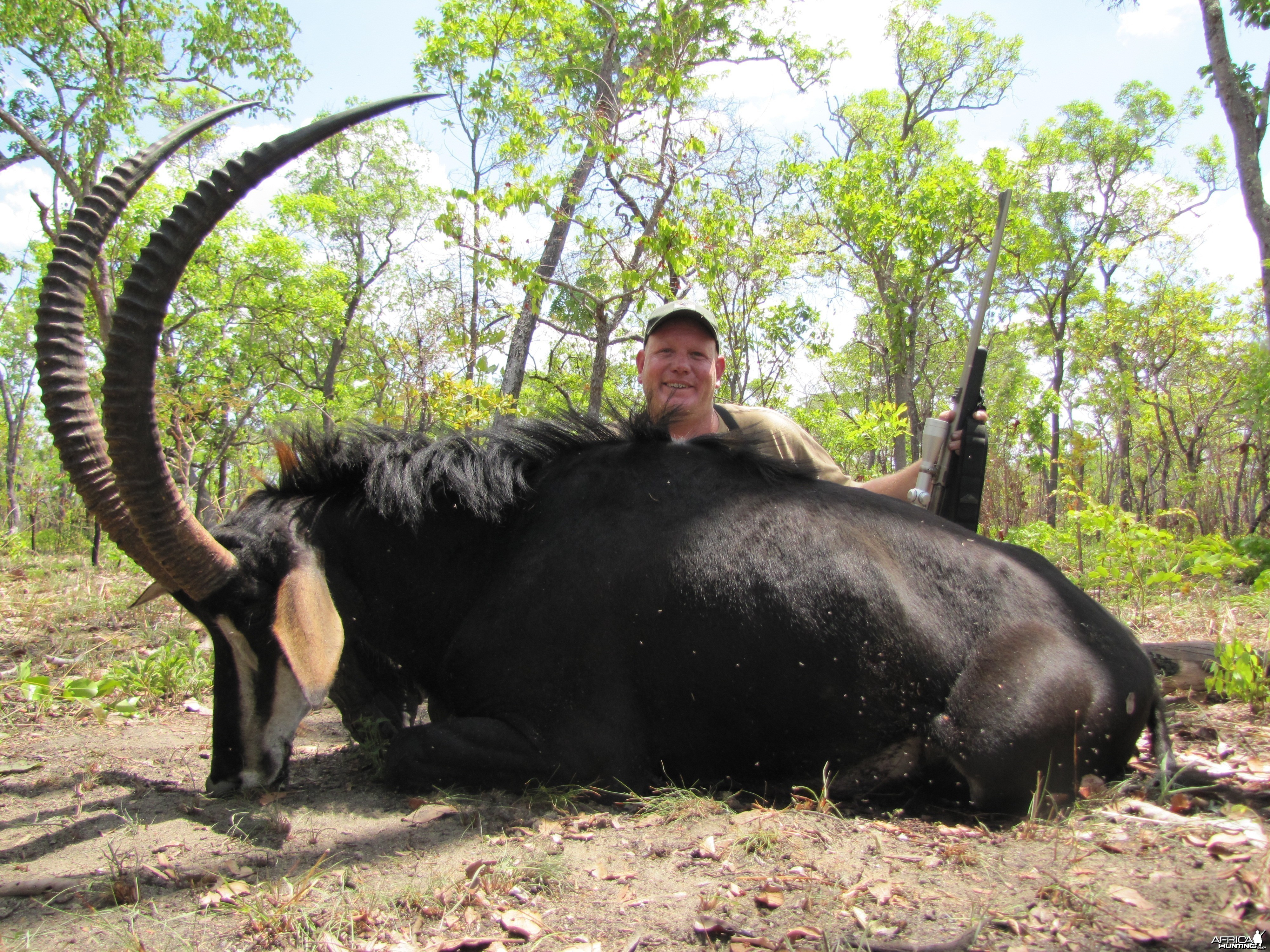 Reinhard with his good Mozambique Sable