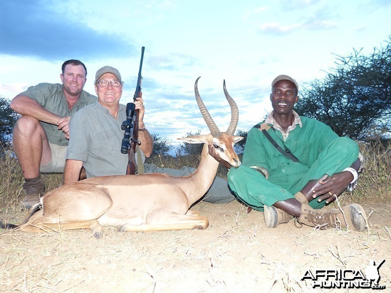 Gerenuk hunt with Wintershoek Johnny Vivier Safaris