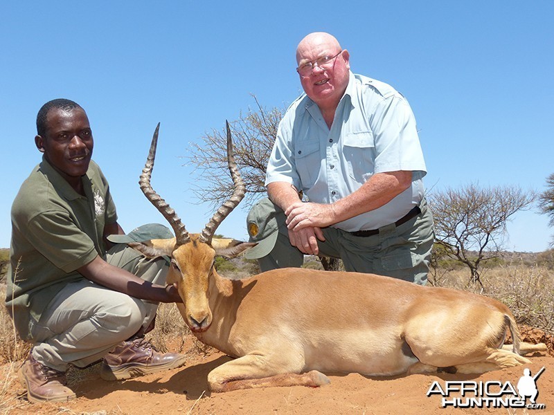 Impala hunt with Wintershoek Johnny Vivier Safaris