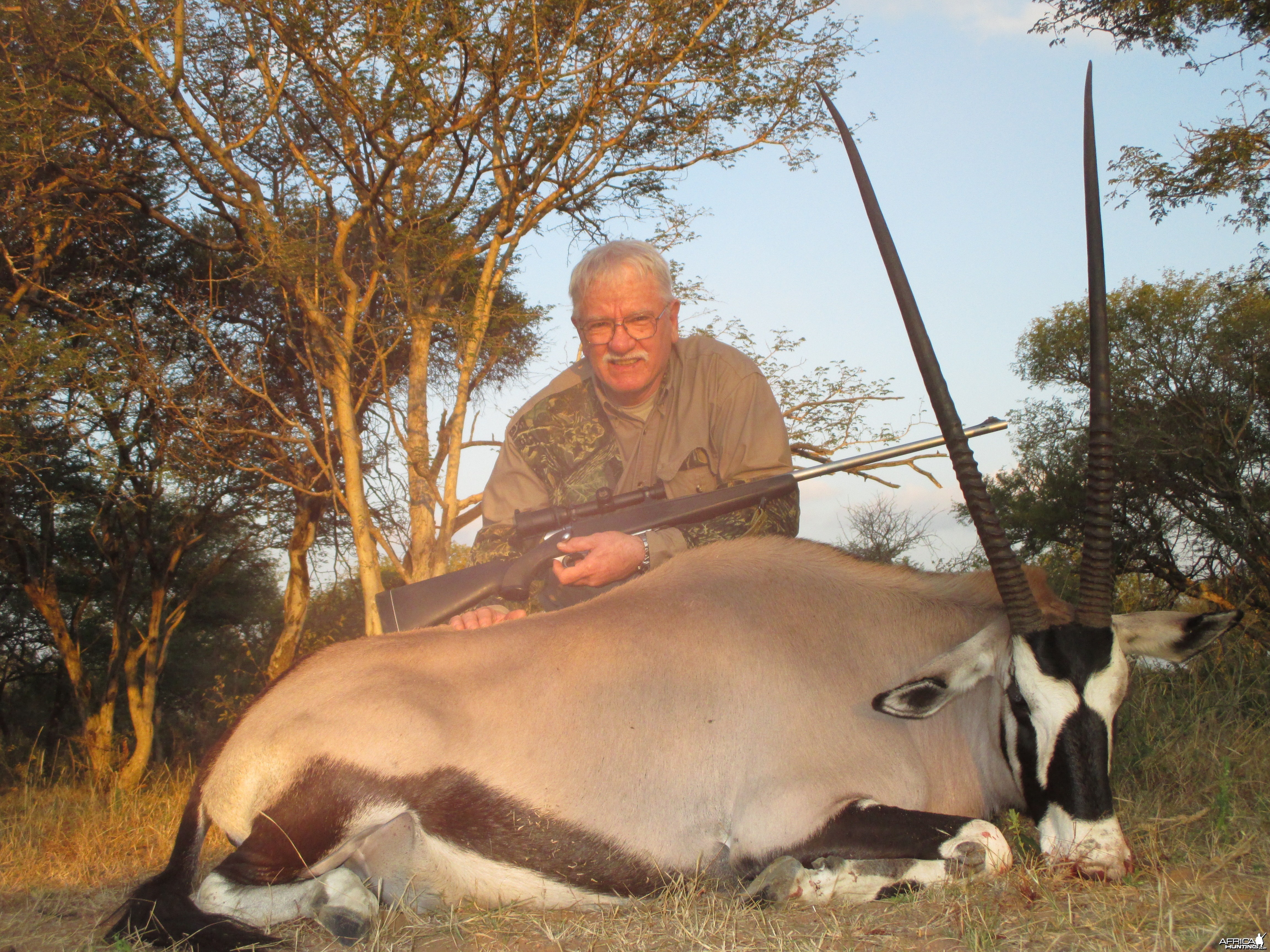 40&quot; gemsbok after two days of hunting