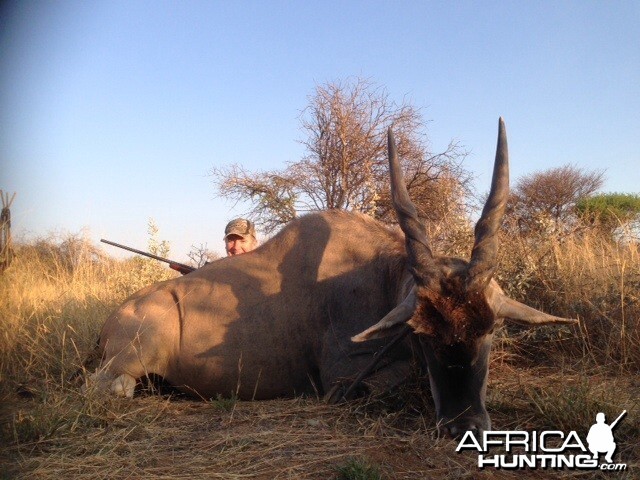 After 3 days of tracking finally got my eland