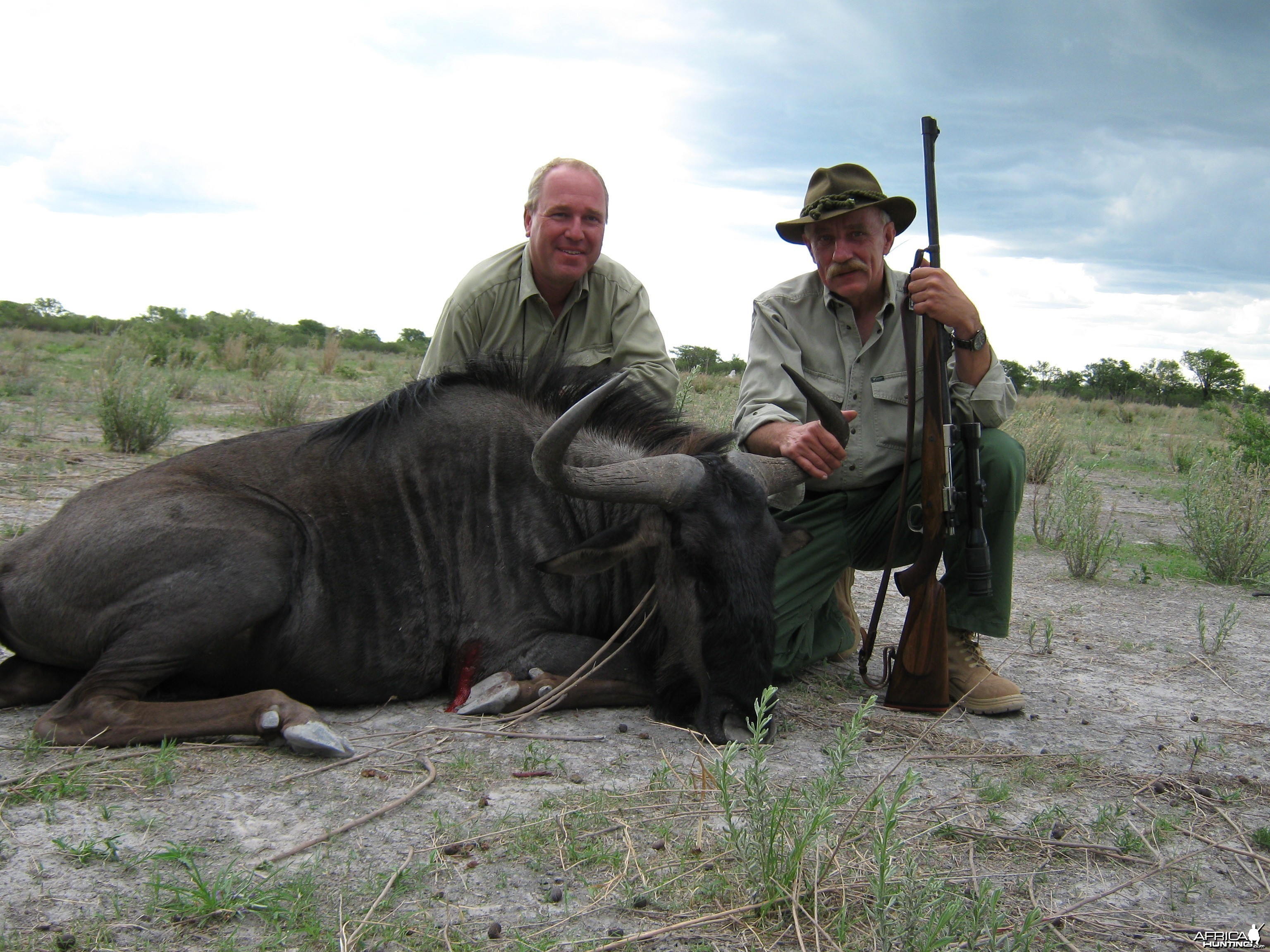 Me and my safari agent Poul Kardasz from Omalanga Safaris Poland