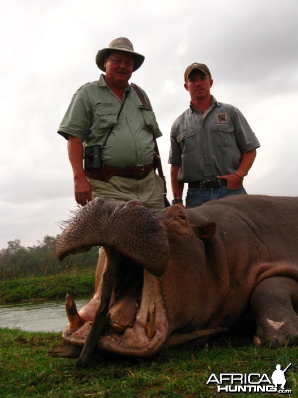 Hunting Hippo Tanzania