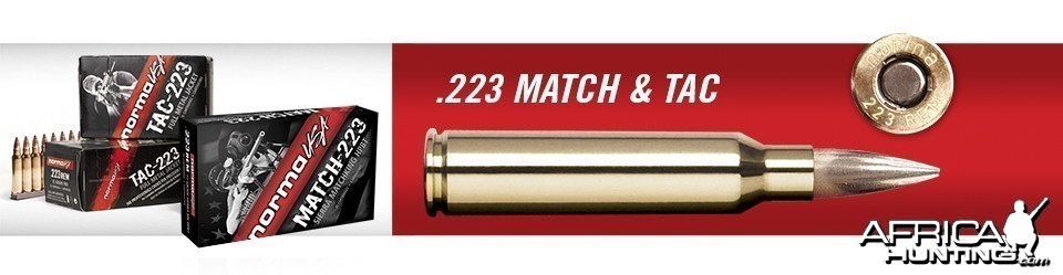 Norma .223 TAC and Match