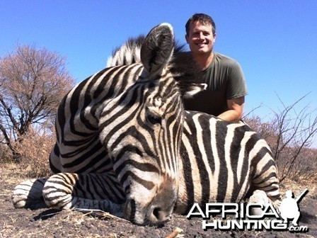 Bow Hunting Zebra, Numzaan Safaris