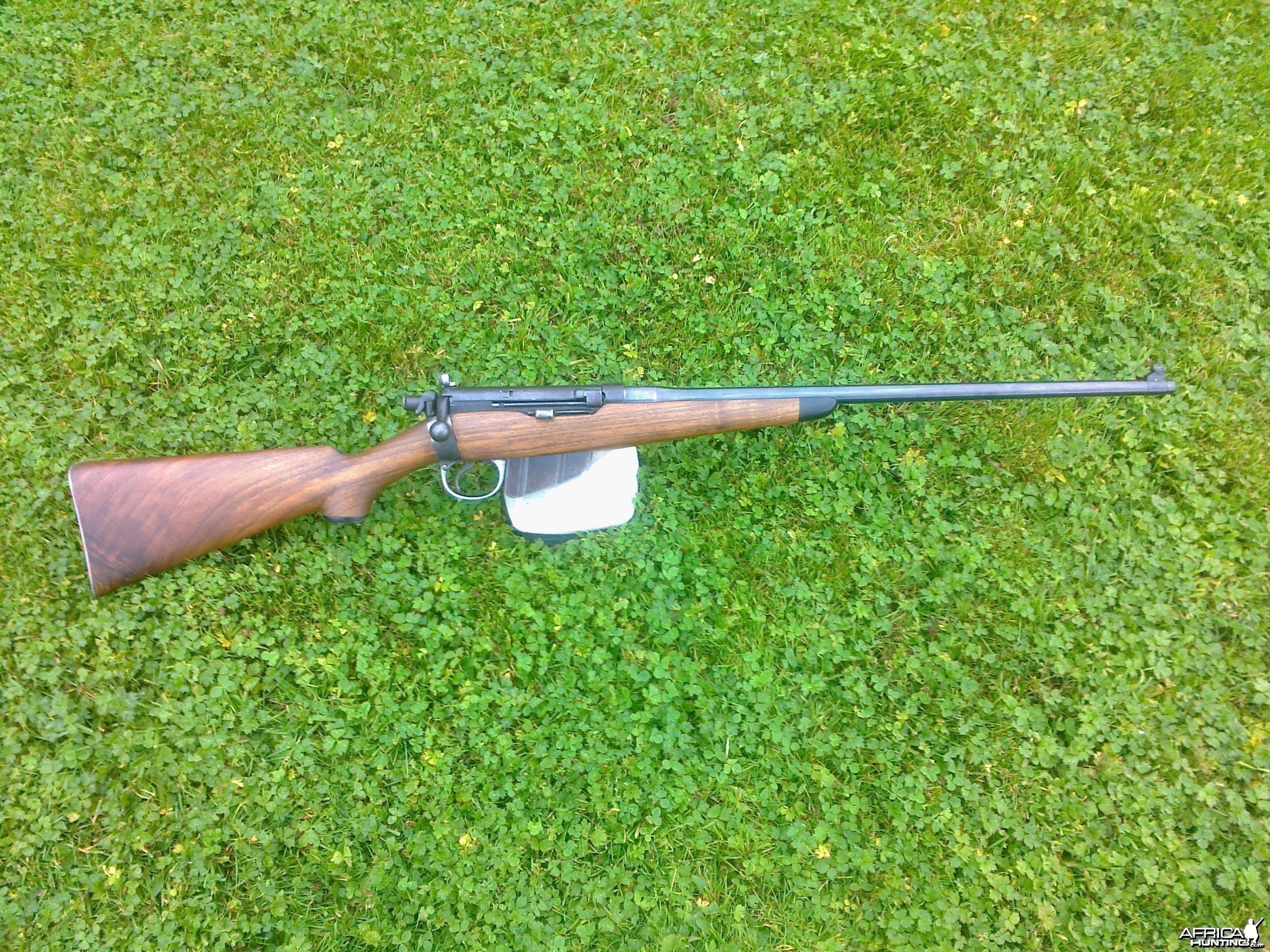 The 303 Lee Enfield sporting rifle I built