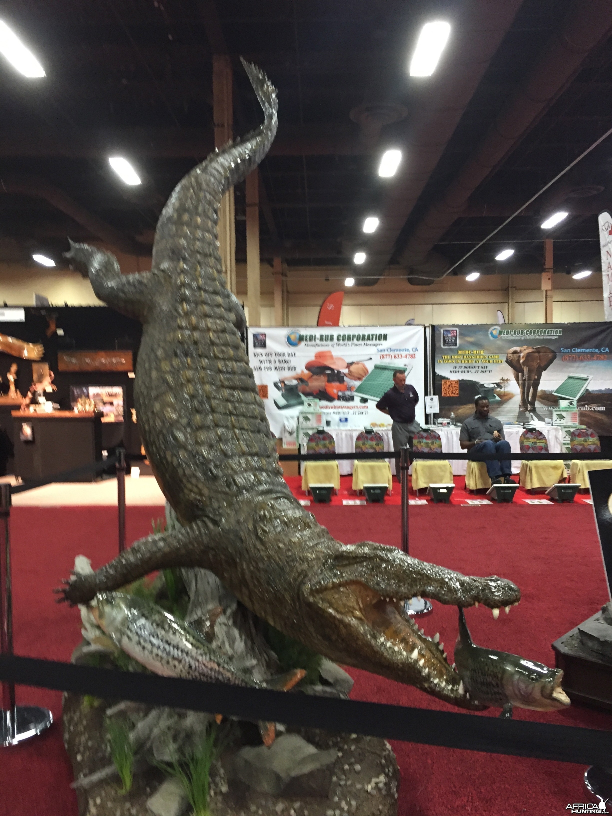 Taxidermy at Safari Club International Convention