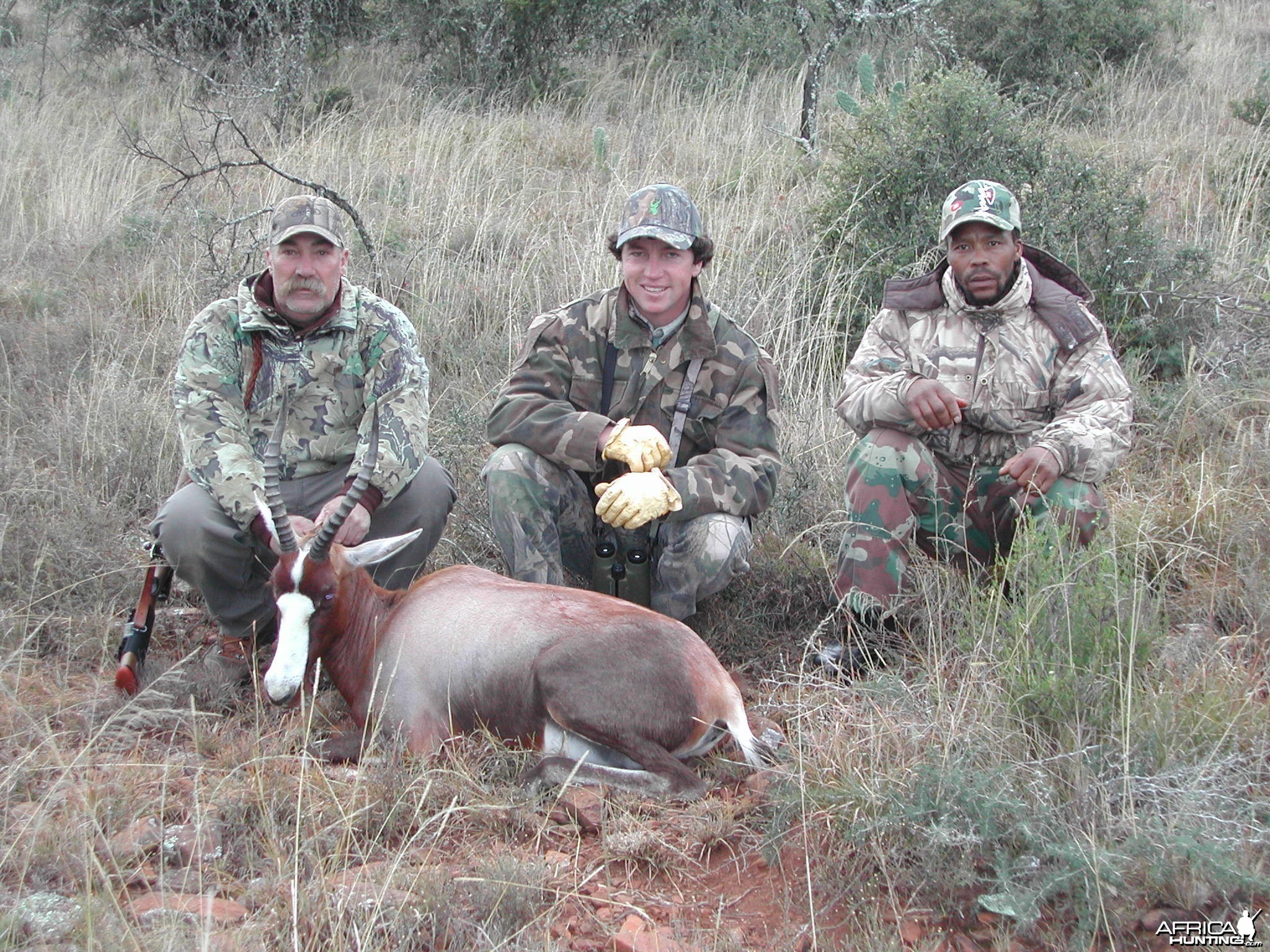 Covey and his Blesbuck in 2007.