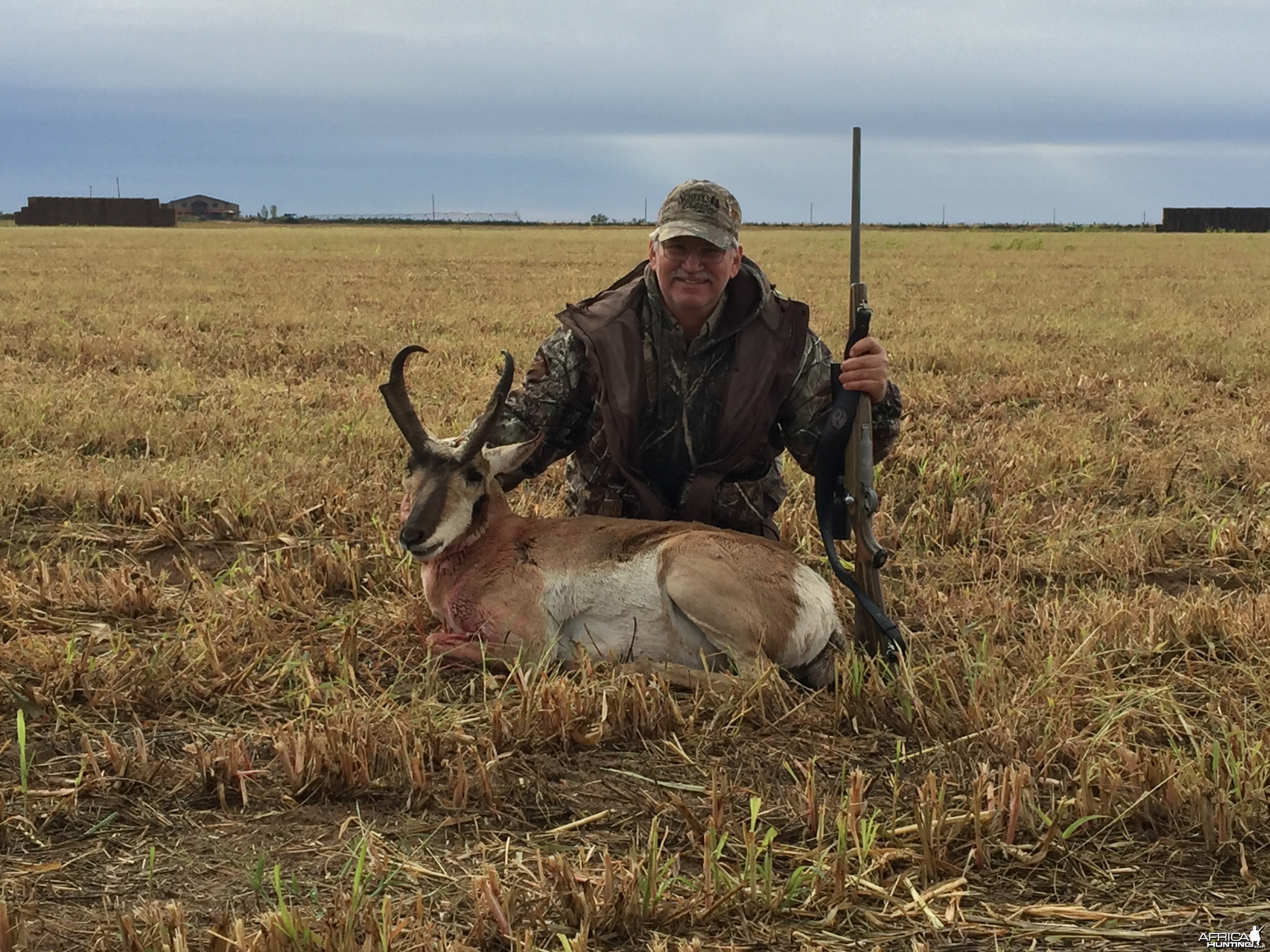 Texas Panhandle pronghorn with Rockin G Ranch