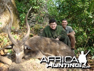 Sitatunga Top 5 Record SCI, 31&quot; 4/8 &amp; 30&quot; 4/8, Hunted in C.A.